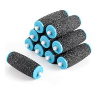BOLASEN 10 rulli di ricambio per rimuovi calli, compatibili con Scholl Velvet Smooth, Extra Grossi per rimuovere la pelle dura, ricariche per lima elettrica per pedicure