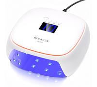 BOLASEN Lampada UV LED per Unghie 60W, asciugatura rapida senza danneggiare la pelle, con 4 timer e schermo LCD, ideale per manicure a casa o in salone - Halo 10