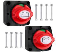 Bolatus 275 A, interruttore principale per batteria, 12 V, 24 V, 24 V, 48 V, interruttore principale, interruttore per batteria, 1 - 2 both-off, per auto, camion, barca, barca, roulotte, moto, auto