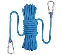 Bolatus Corda da 9 mm per esterni, corda di fuga di emergenza domestica, 10 m, corda da arrampicata, corda di sicurezza multifunzionale per arrampicata su alberi da roccia, fuga, campeggio,
