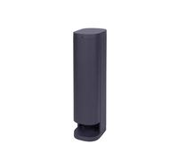 BOLD 19448 VOLO Presa da giardino da esterno, antracite (2x Schuko | IP44 | 3680 Watt | 38,5 x 13,5 x 9,5 cm