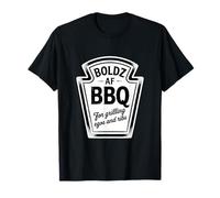 Bold AF BBQ Confident Boss Top Manager Ketchup Maglietta