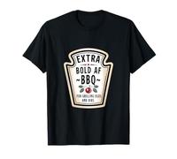 Bold AF BBQ Confident Sassy Top Manager Ketchup Maglietta