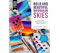 Zaneena Nabeel Aurora by Z Bold and Beautiful Watercolor Skies (Tascabile)