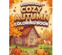 Bold and Easy Autumn Coloring Book for Adults: Bold & Easy Autumn & Fall Designs With Cute Gnomes