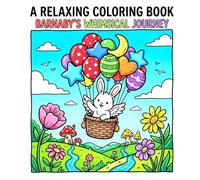 Bold and Easy Barnaby’s Whimsical Journey: A Relaxing Coloring Book Featuring Cute Rabbits, Giant Mushrooms, and Cozy Dreamscapes. Simple Large Print ... Perfect for Adults, Teens, and Kids.