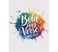 Bold and Easy Bible Verse Coloring Book
