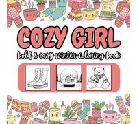 Bold and Easy Coloring Book for Adults and Teens: Simple Winter Hygge Objects for Stress Relief and Relaxation: 30+ Simple Aesthetic Illustrations of ... Thick Lines for Alcohol Marker Friendly Fun