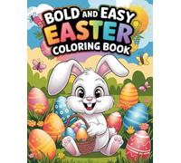 Bold and Easy Easter Coloring Book