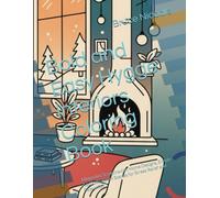 Bold and Easy Hygge Interiors Coloring Book: Minimalist Scandinavian Home Designs, Simple Aesthetic Room Scenes for Stress Relief and Relaxation