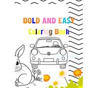 bold and easy inspirational words and animals: "50 Inspiring Words with Bold and Easy Designs in an 8.5x11-Inch Coloring Book"