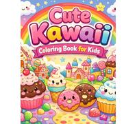 Bold And Easy Kawaii Cats Coloring Book: Kawaii Cats Coloring Pages, Cute Kitties, Playful Cat Scenes, Cat Lovers Coloring Book, 60 Unique Designs, 8.5 x 11 inches