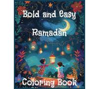 Bold and Easy ramadan Coloring Book