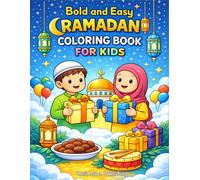 Bold and Easy Ramadan Coloring Book for Kids