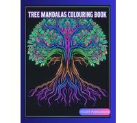 Bold and Easy Tree Mandalas Colouring Book for Adults: 50 Large Print Nature Mandala Designs for Stress Relief, Relaxation and Mindfulness