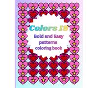 bold and simple pattern coloring book for adults: adult coloring book for stress relief , anxiety and relaxation