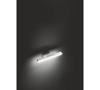 BOLD Applique LED 14W 1540LM 4000K metallo cromo lucido e acrilico 40cm per specchi