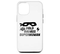 Bold Badass Superhuman Old Ass Man Funny Dad Old Ass Human Custodia per iPhone 12/12 Pro