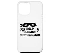 Bold Badass Superhuman Old Ass Man Funny Dad Old Ass Human Custodia per iPhone 12 Pro Max