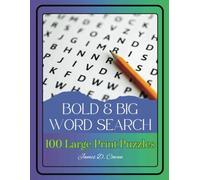 Bold & Big Word Search: 100 Large Print Puzzles