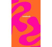 Bold Colorful Notebook: Abstract Edition - Pink & Orange | A5 Soft Paper Cover Journal with 120 Lined Pages for Journaling, Junk Journaling & Creative Expression