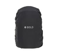 BOLD Copertura per bambini impermeabile zaino per la scuola/School Raincover Bold black