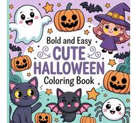 Bold Easy Cute Halloween Coloring Pages