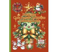Bold Easy Cute Kawaii Christmas Coloring Book