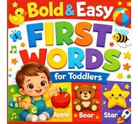 Bold & Easy First Words for Toddlers