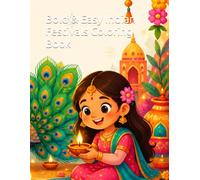 Bold & Easy Indian Festivals Coloring Book