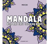 Bold & Easy Mandala: 46+ Large Print, Simple Designs | Crafted for Calm and Mindfulness | 8.5" x 8.5" Size | The Ideal Gift for Kids, Teens, and Seniors