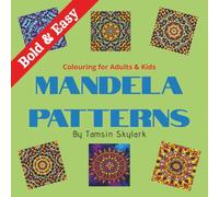 BOLD & EASY MANDALA Colouring For Adults & Kids: 8.5 x 8.5 inch square format | 50+ bold designs | Single-sided pages | Relaxing, stress-free ... kids | Perfect for mindfulness and creativity