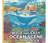 Bold & Easy Ocean Scene Coloring Book