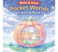 Bold & Easy Pocket Worlds Coloring Book