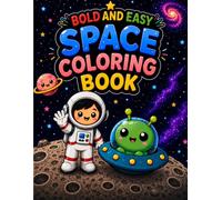 Bold & Easy Space Coloring Book