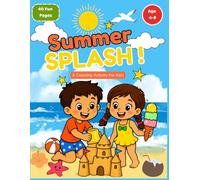 Bold & Easy Summer Adventures Coloring Book: Adorable Kids Enjoying Sunny Days | Easy & Fun Designs for Ages 4-8
