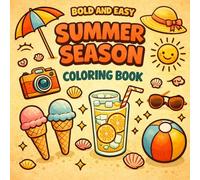 Bold & Easy Summer Season Coloring Book