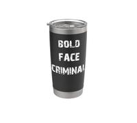 Bold Face Criminale Bicchiere termico in acciaio inox doppia parete