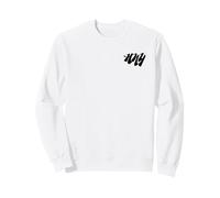 Bold Felice Anno Nuovo Tipografia Felpa