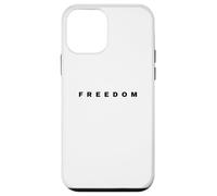 Bold Freedom Tipografia Patriottica Inspirational Word Art Custodia per iPhone 12 mini