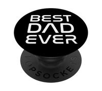 Bold & Futuristic BEST DAD EVER Father's Day PopSockets PopGrip Adesivo