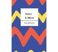 Bold Geometric Hardcover Journal - 6x9 Lined Notebook, 240 Heavyweight Cream Pages: Premium Matte Hardcover Notebook - Minimalist & Modern Retro Patterns