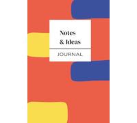 Bold Geometric Hardcover Journal - 6x9 Lined Notebook, 240 Heavyweight Cream Pages: Premium Matte Hardcover Notebook - Minimalist & Modern Retro Patterns