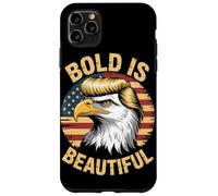 Bold is Beautiful 4 luglio USA Patriotic Funny Bald Eagle Custodia per iPhone 11 Pro Max