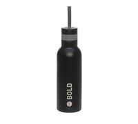 Lässig BOLD Bottiglia per bere in acciaio inox per bambini per la scuola/BOLD School Bottle Stainless Steel black