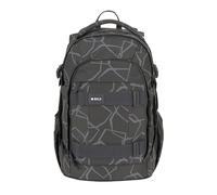 Lässig BOLD Zaino da scuola per bambini Borse da scuola per ragazzo e ragazza Borse per ragazzi per scuola Daypack per studenti scolastici/BOLD School Backpack Edges grey