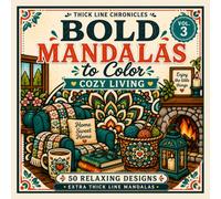 Bold Mandalas to Color: Volume 3 Cozy Living