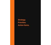 Bold Meeting Notebook for Productive Leaders : 6 in x 9 in, 100 Pages, Hardcover -- Ideal for Leaders, Executives, Managers, Team Leads, HR, Consultants, Advisors
