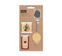BOLD Set di ciondoli e toppe con chiusura a scatto (2 pezzi)/BOLD Match School Patches Set Dream Catcher
