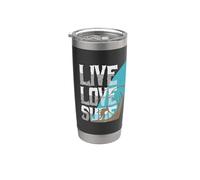 Bold Surfer Lifestyle Design Bicchiere termico in acciaio inox doppia parete